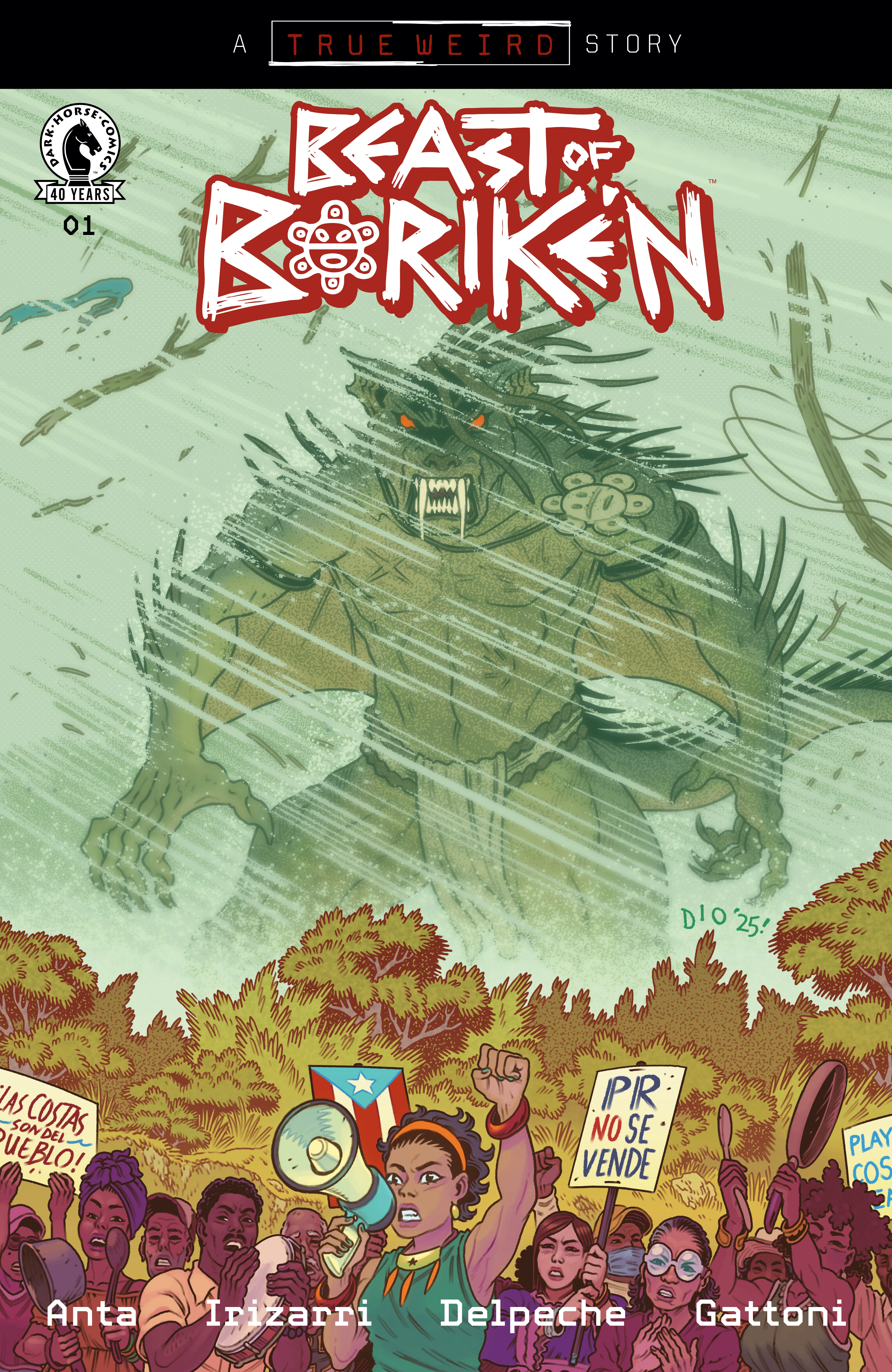 The Beast of Boriken #1 (Dark Horse, 2026 — Cover A) cover